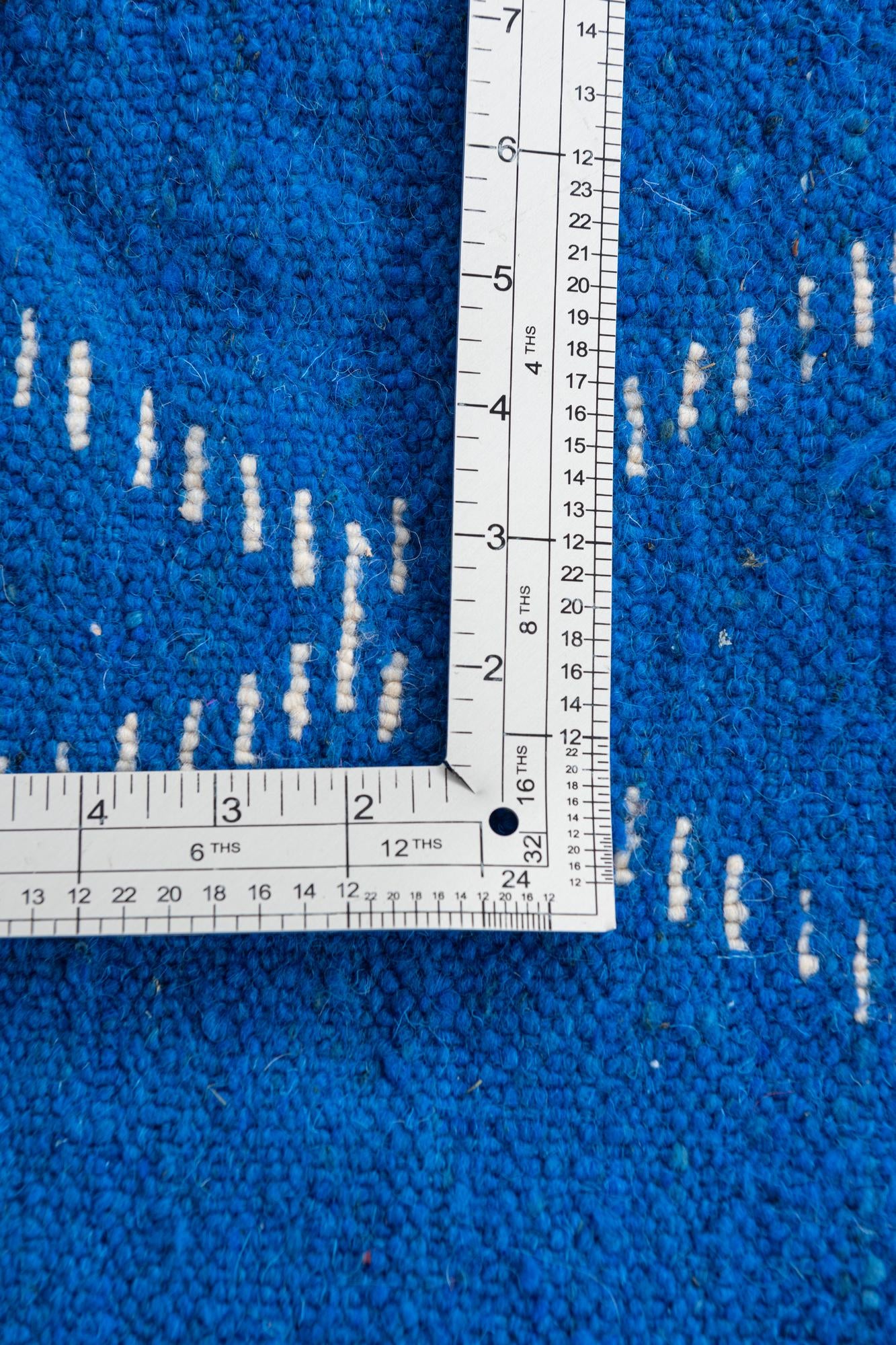 6' 8 x 9' 8 Hand Knotted Moroccan Wool Rug