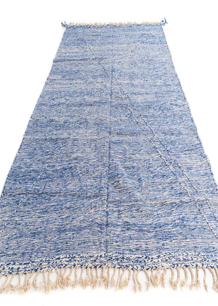 8' x 11' 9 Hand Knotted Moroccan Wool Rug