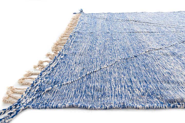 8' x 11' 9 Hand Knotted Moroccan Wool Rug