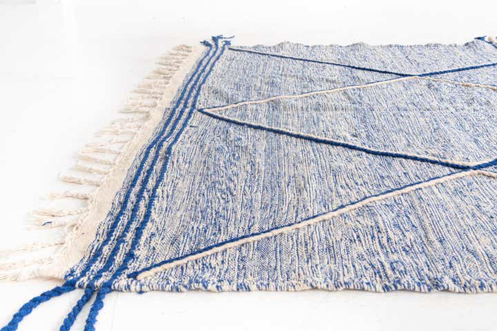195cm x 300cm anudado a mano marroquí Alfombra Lana