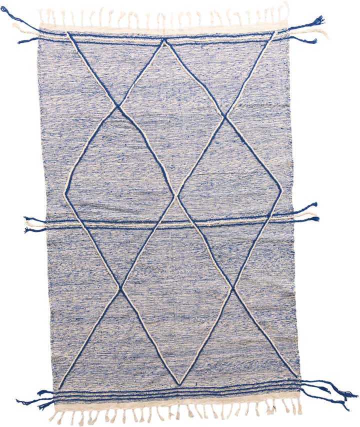 195cm x 300cm anudado a mano marroquí Alfombra Lana
