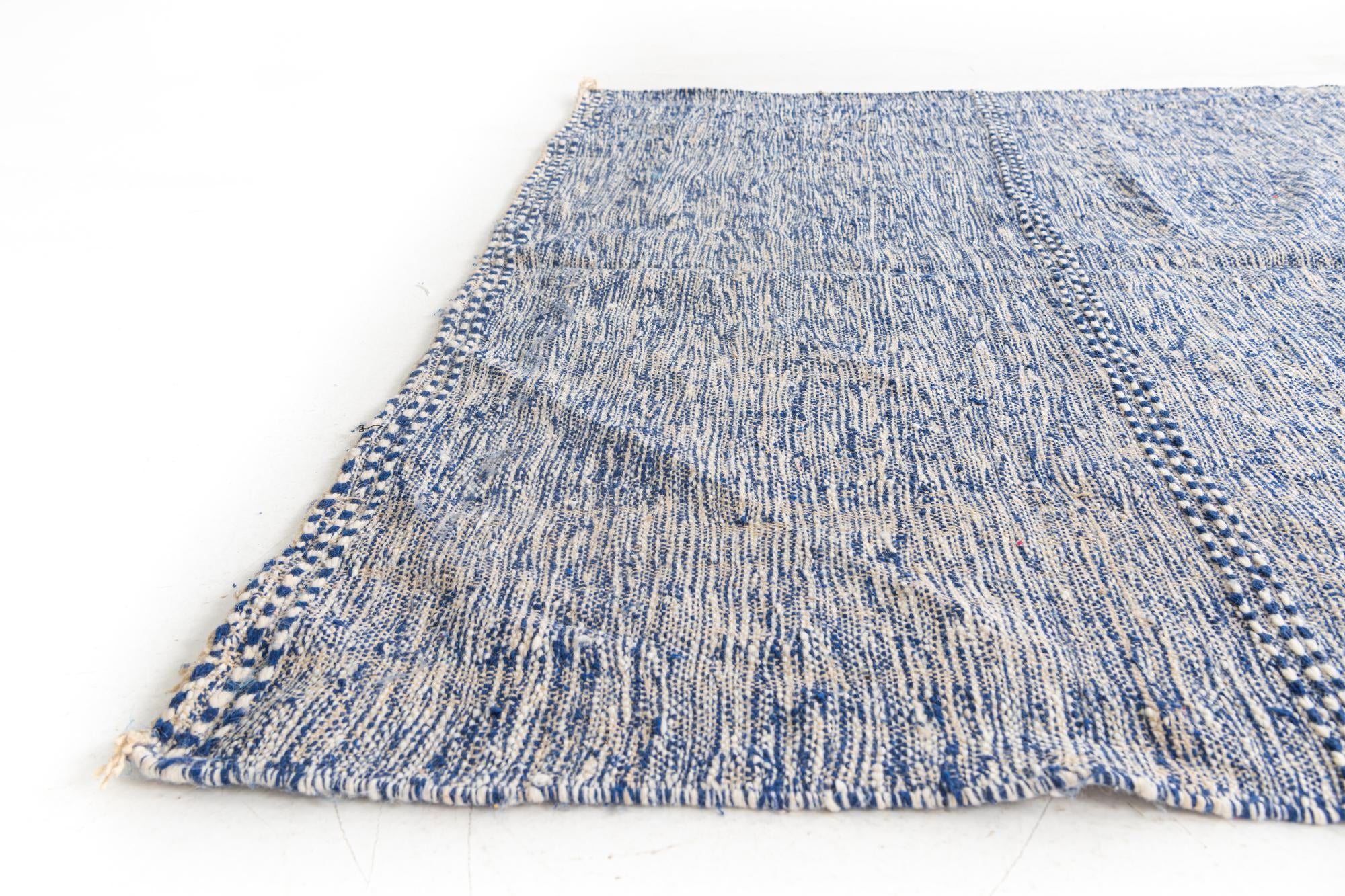 6' 3 x 9' 8 Hand Knotted Moroccan Wool Rug