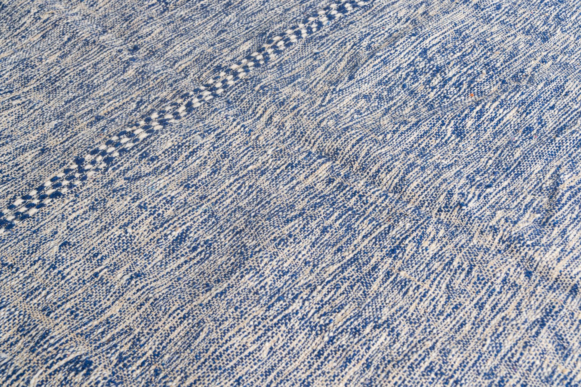 6' 3 x 9' 8 Hand Knotted Moroccan Wool Rug