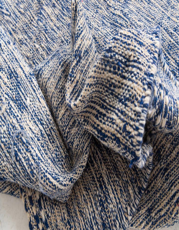 Detail image of 6' 3 x 9' 8  Hand Knotted Moroccan Wool Rug