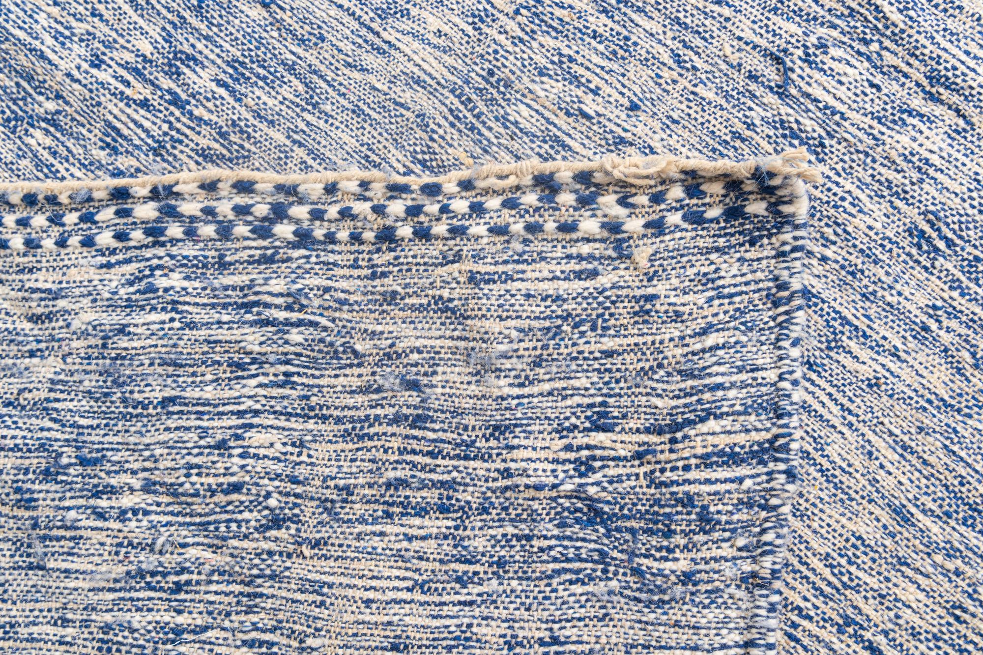 6' 3 x 9' 8 Hand Knotted Moroccan Wool Rug