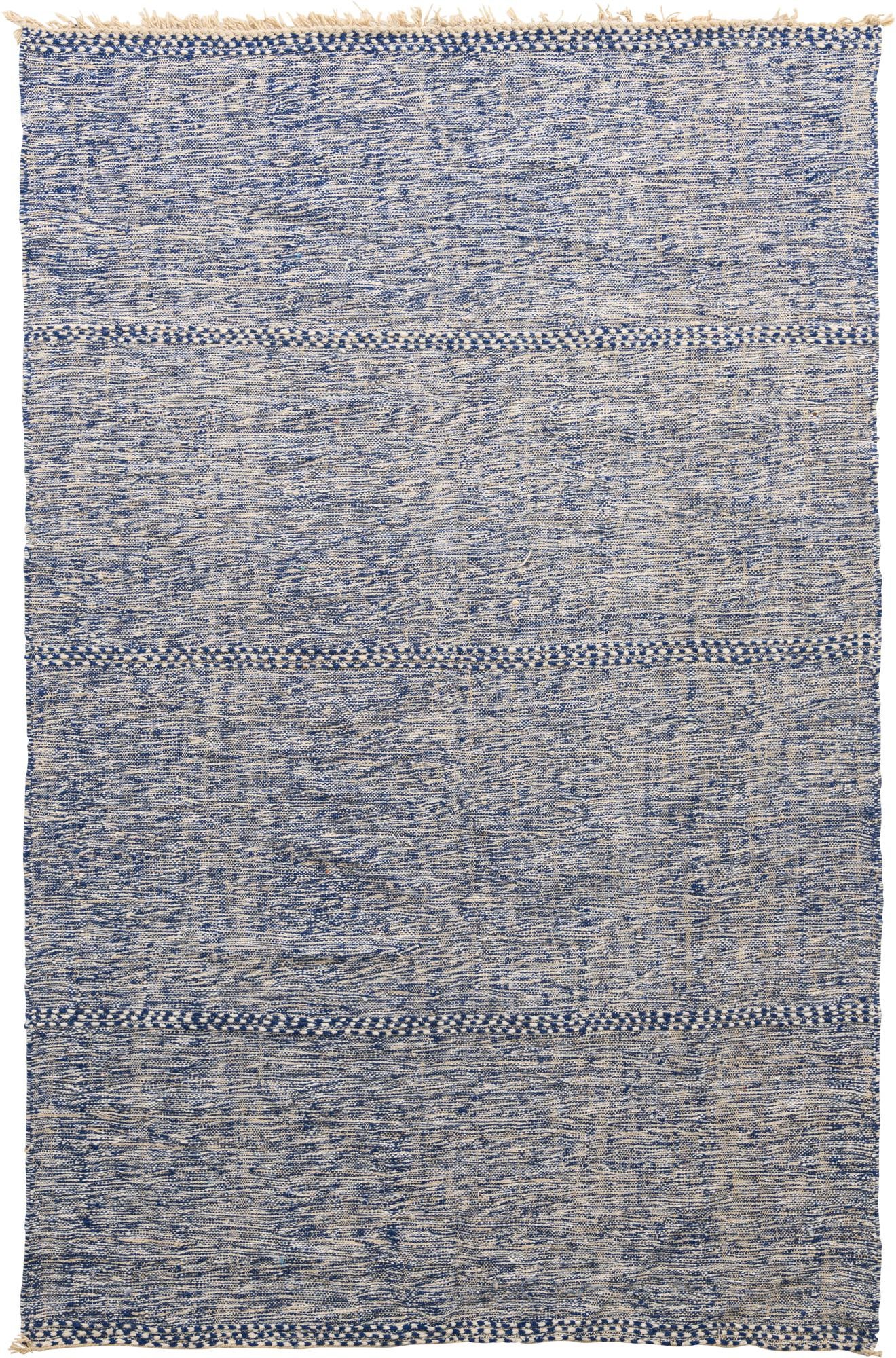 6' 3 x 9' 8 Hand Knotted Moroccan Wool Rug