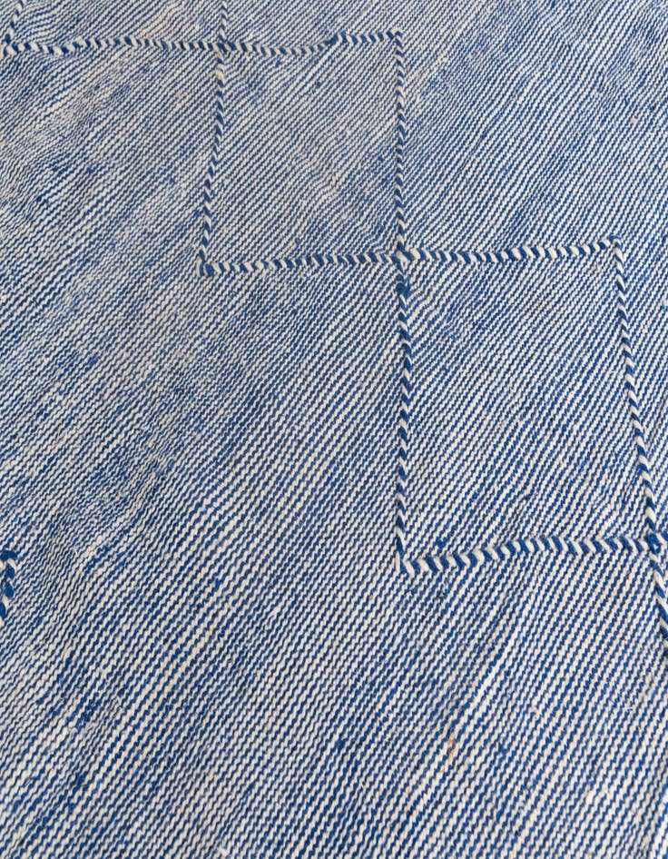 Detail image of 6' 2 x 10' 3  Hand Knotted Moroccan Wool Rug