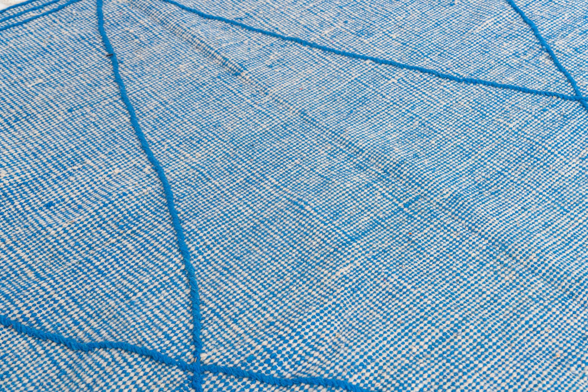 6' 5 x 10' 3 Hand Knotted Moroccan Wool Rug
