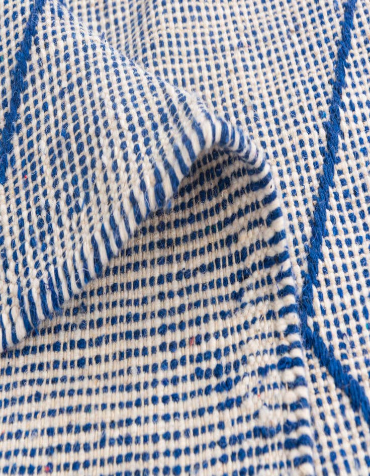 Detail image of 6' 4 x 9' 9  Hand Knotted Moroccan Wool Rug