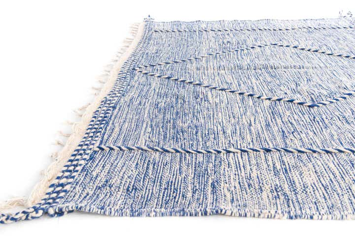 6' 7 x 9' 7 Hand Knotted Moroccan Wool Rug