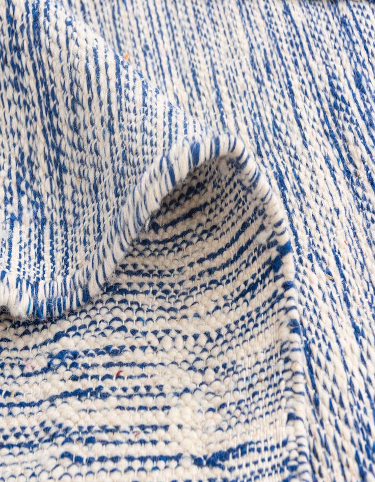 Detail image of 6' 7 x 9' 7  Hand Knotted Moroccan Wool Rug