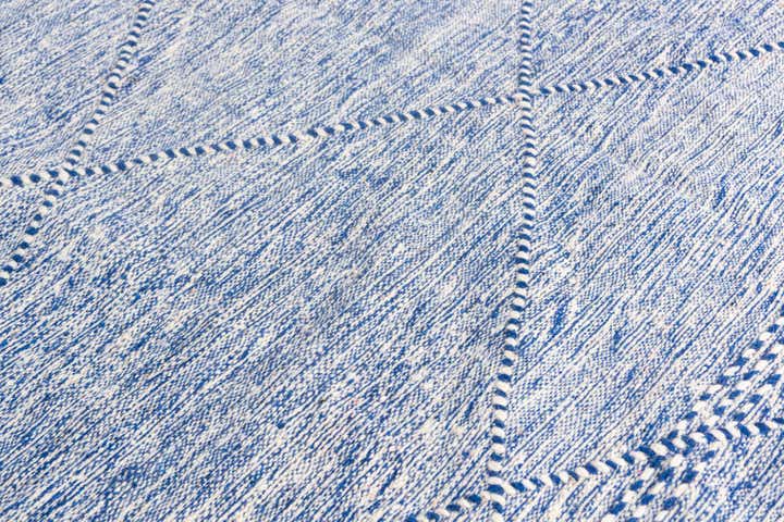 6' 7 x 10' Hand Knotted Moroccan Wool Rug