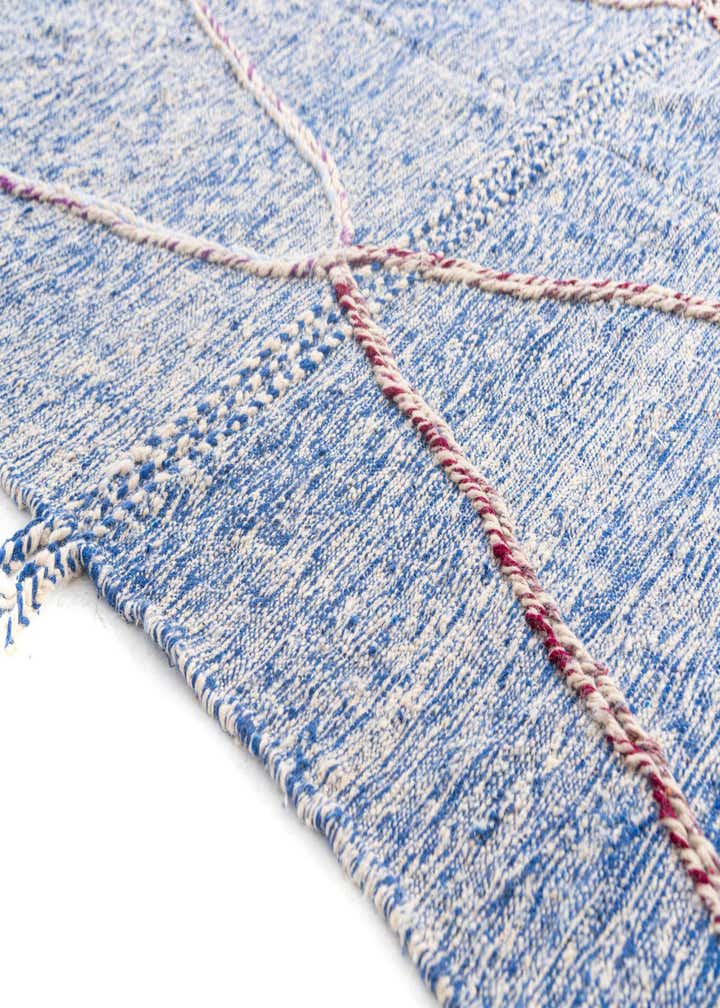 6' 7 x 9' 6 Hand Knotted Moroccan Wool Rug