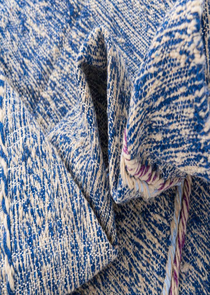 6' 7 x 9' 6 Hand Knotted Moroccan Wool Rug