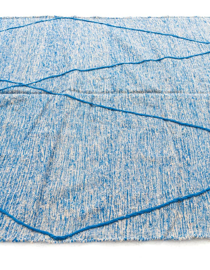 Detail image of 6' 2 x 10' 5  Hand Knotted Moroccan Wool Rug