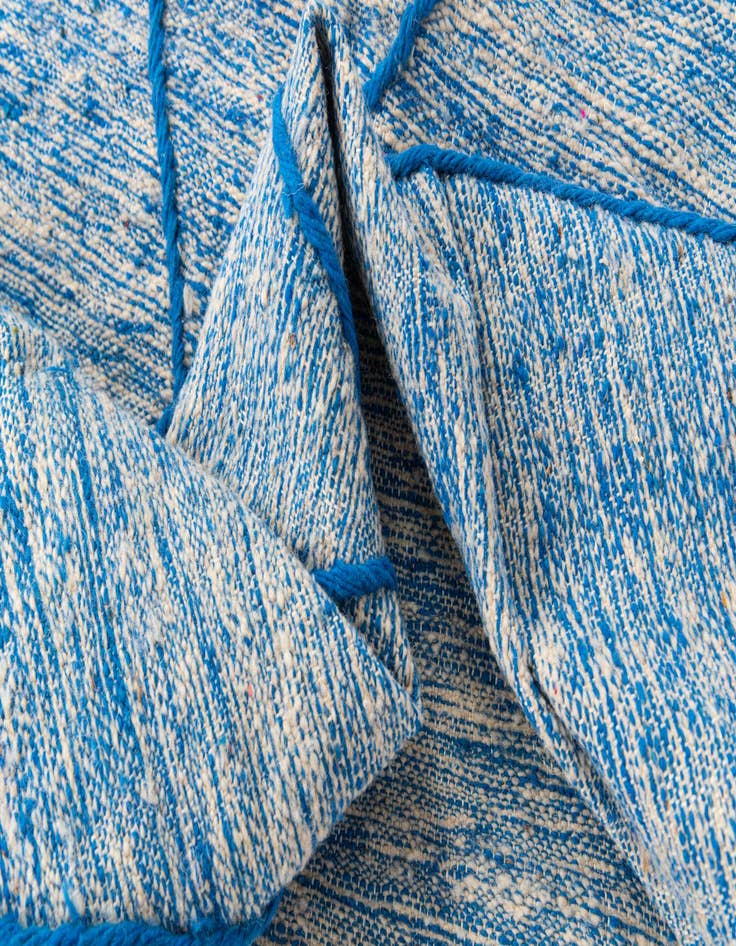 Detail image of 6' 2 x 10' 5  Hand Knotted Moroccan Wool Rug