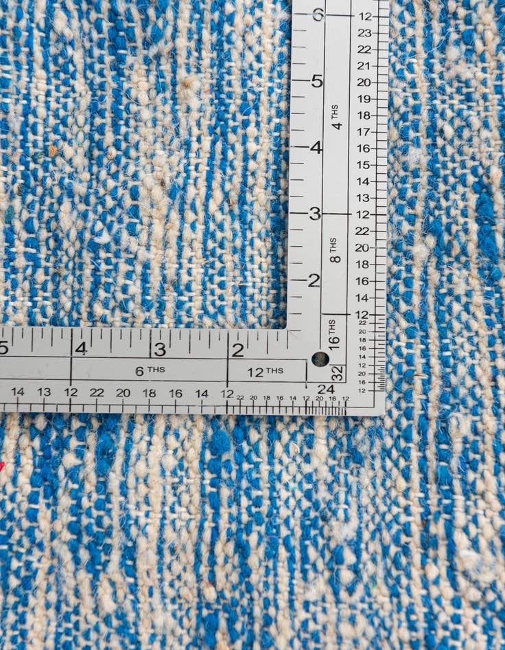 Detail image of 6' 2 x 10' 5  Hand Knotted Moroccan Wool Rug