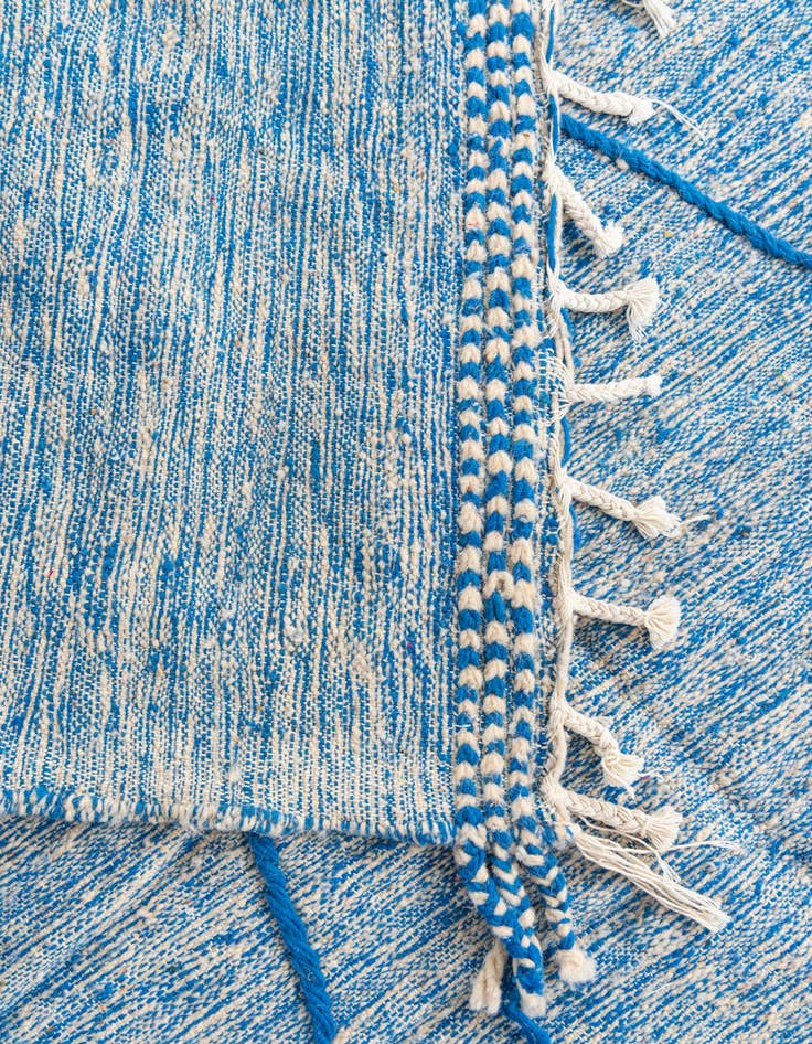 Detail image of 6' 2 x 10' 5  Hand Knotted Moroccan Wool Rug