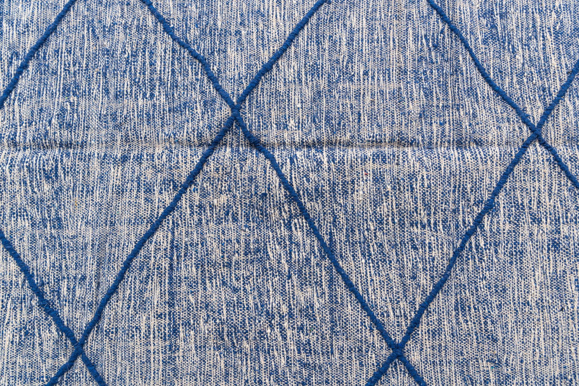 6' 5 x 10' 2 Hand Knotted Moroccan Wool Rug