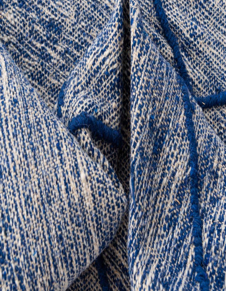 Detail image of 6' 5 x 10' 2  Hand Knotted Moroccan Wool Rug