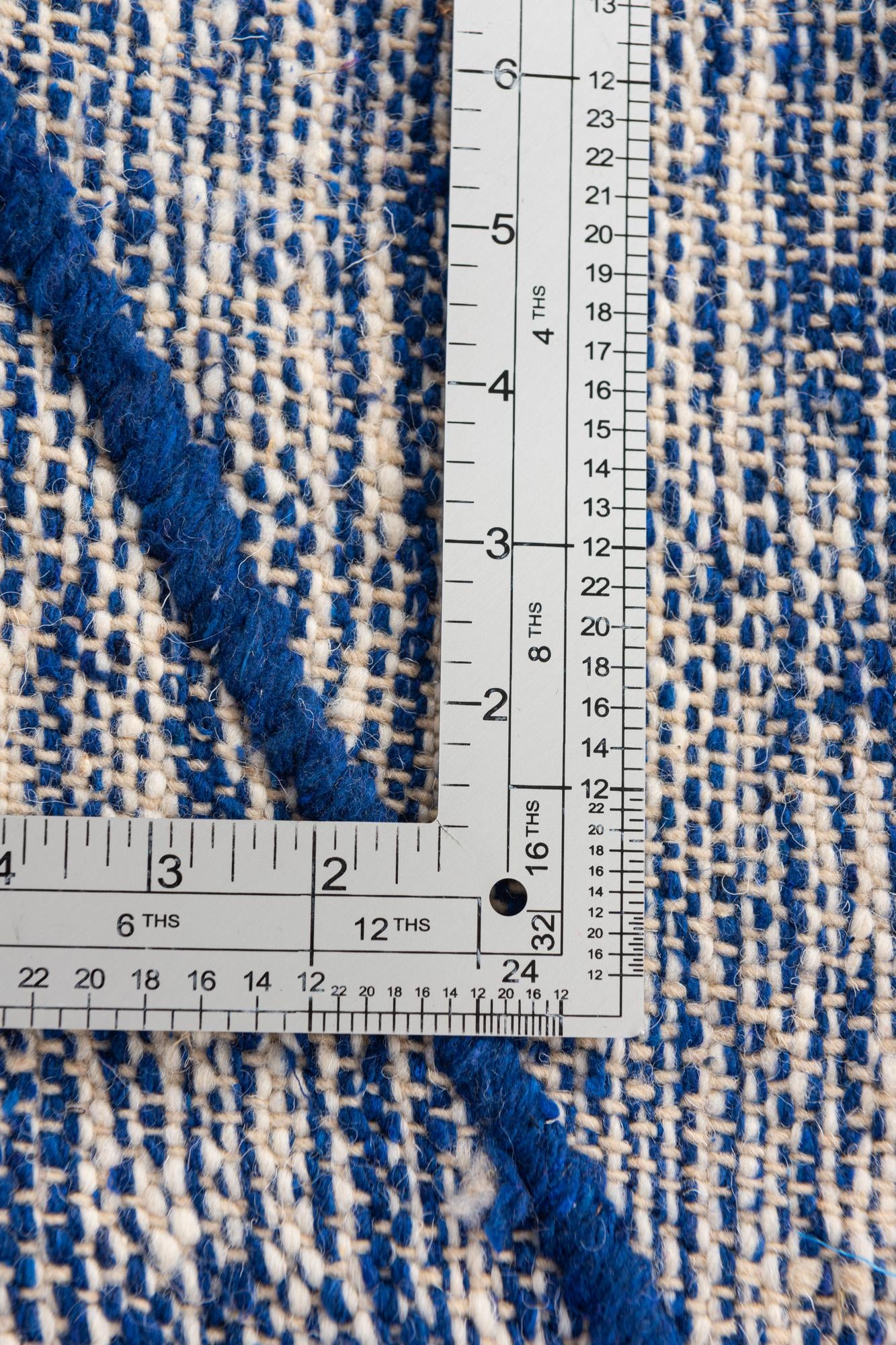 6' 5 x 10' 2 Hand Knotted Moroccan Wool Rug