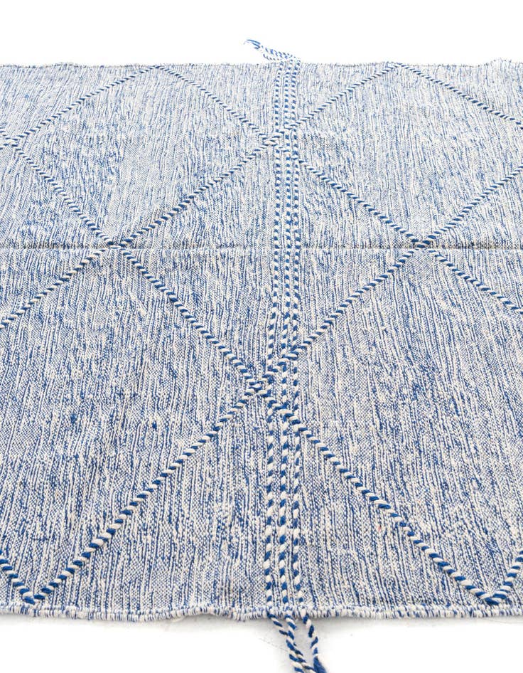 Detail image of 6' 3 x 10' 5  Hand Knotted Moroccan Wool Rug