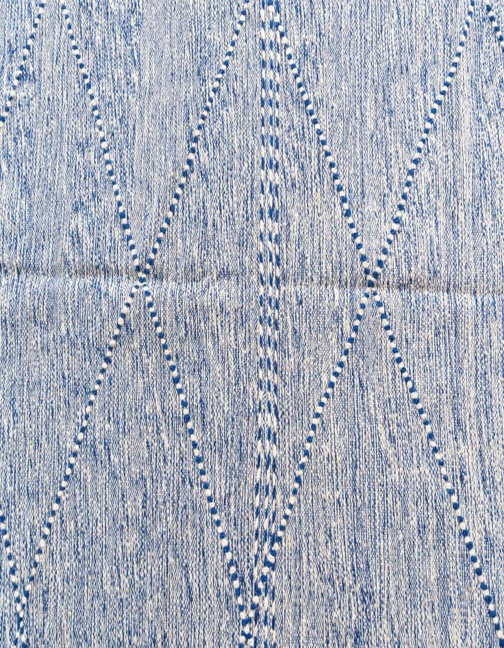 Detail image of 6' 3 x 10' 5  Hand Knotted Moroccan Wool Rug
