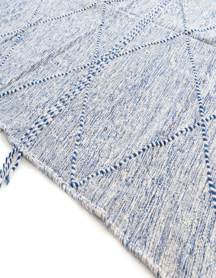 Detail image of 6' 3 x 10' 5  Hand Knotted Moroccan Wool Rug