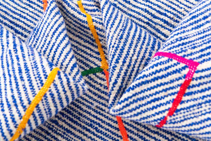 4' 8 x 8' Hand Knotted Moroccan Wool Rug