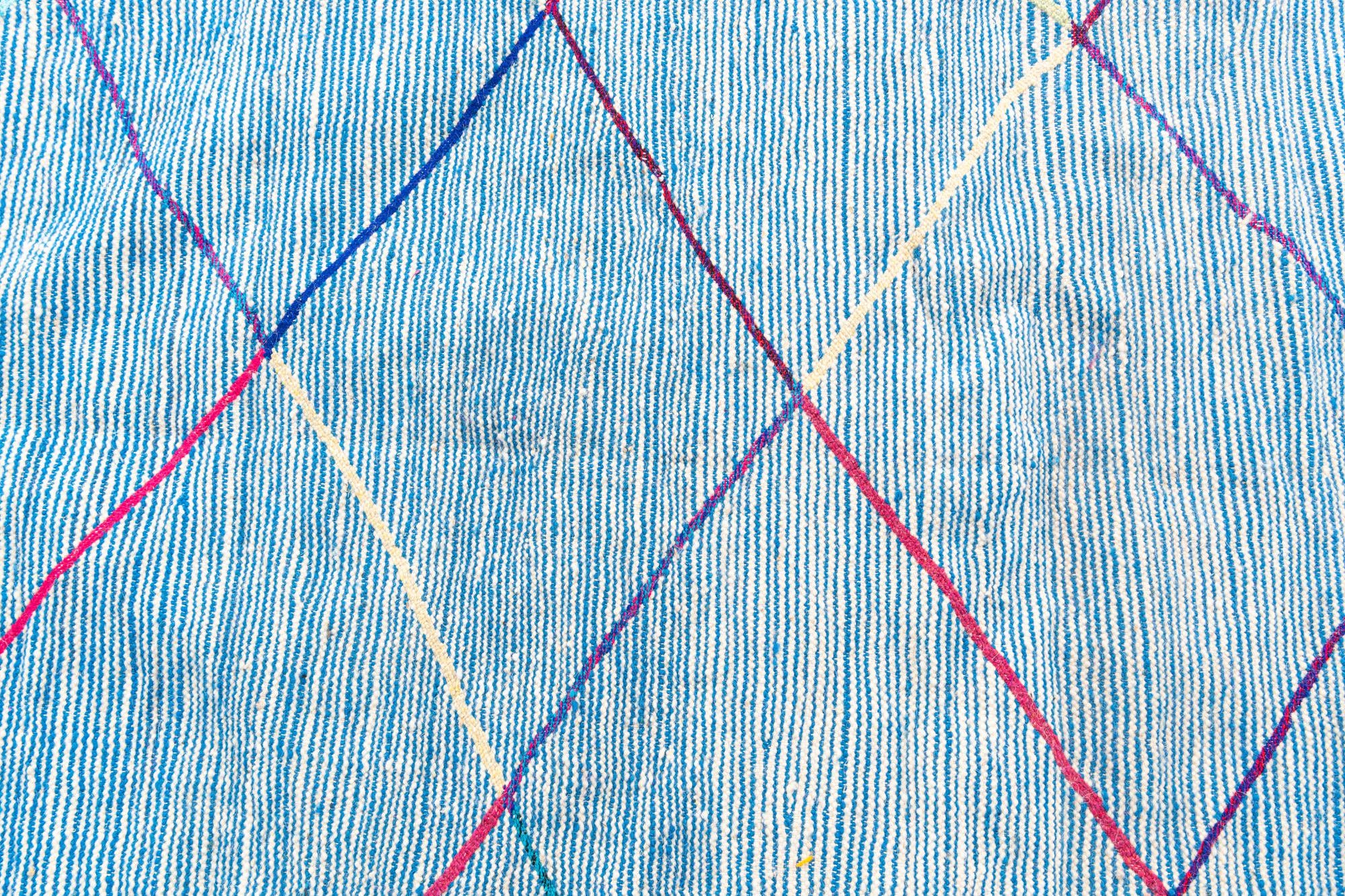 4' 9 x 7' 9 Hand Knotted Moroccan Wool Rug