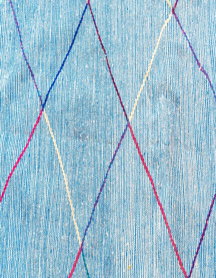 Detail image of 4' 9 x 7' 9  Hand Knotted Moroccan Wool Rug