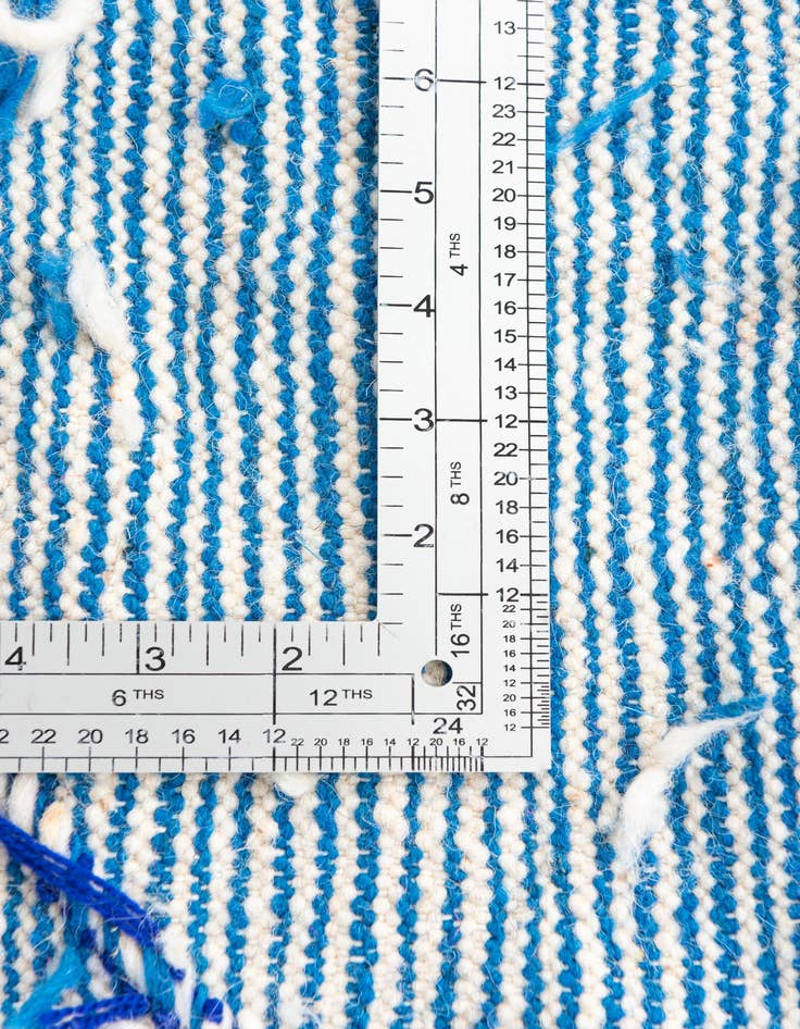 Detail image of 4' 9 x 7' 9  Hand Knotted Moroccan Wool Rug