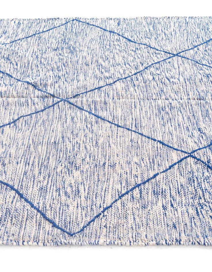 Detail image of 5' 3 x 8' 2  Hand Knotted Moroccan Wool Rug
