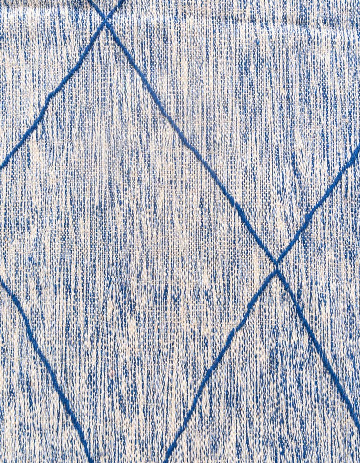 Detail image of 5' 3 x 8' 2  Hand Knotted Moroccan Wool Rug