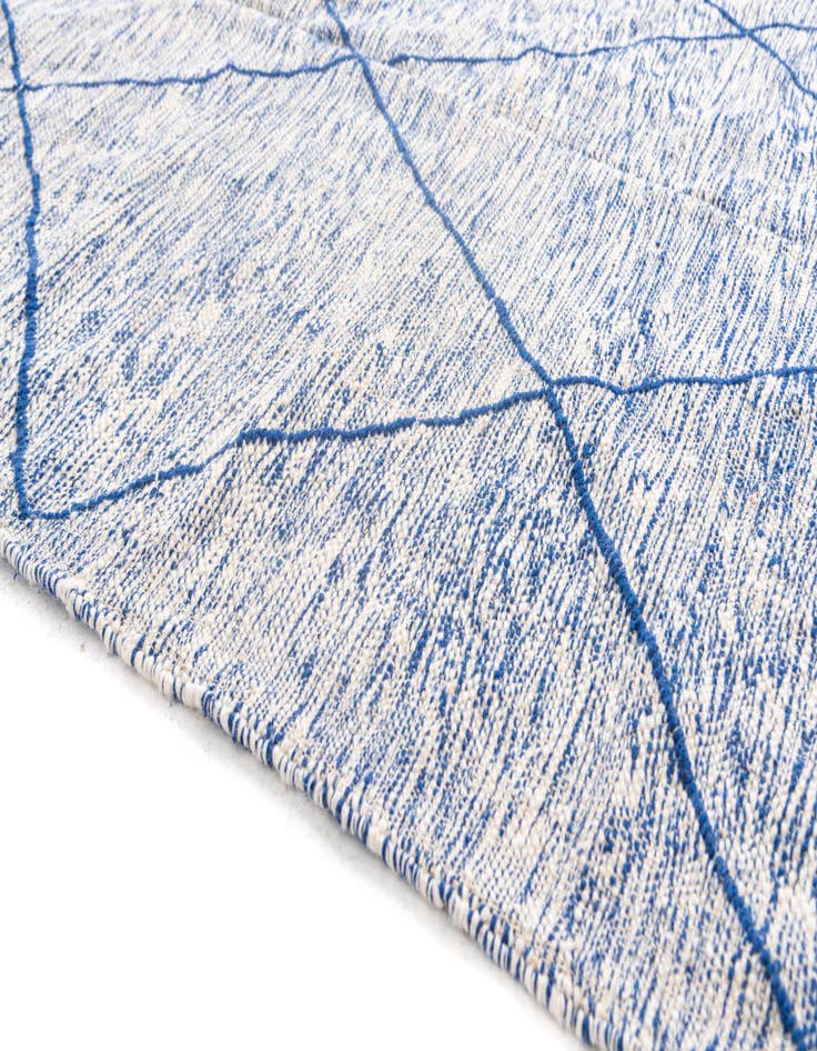 Detail image of 5' 3 x 8' 2  Hand Knotted Moroccan Wool Rug