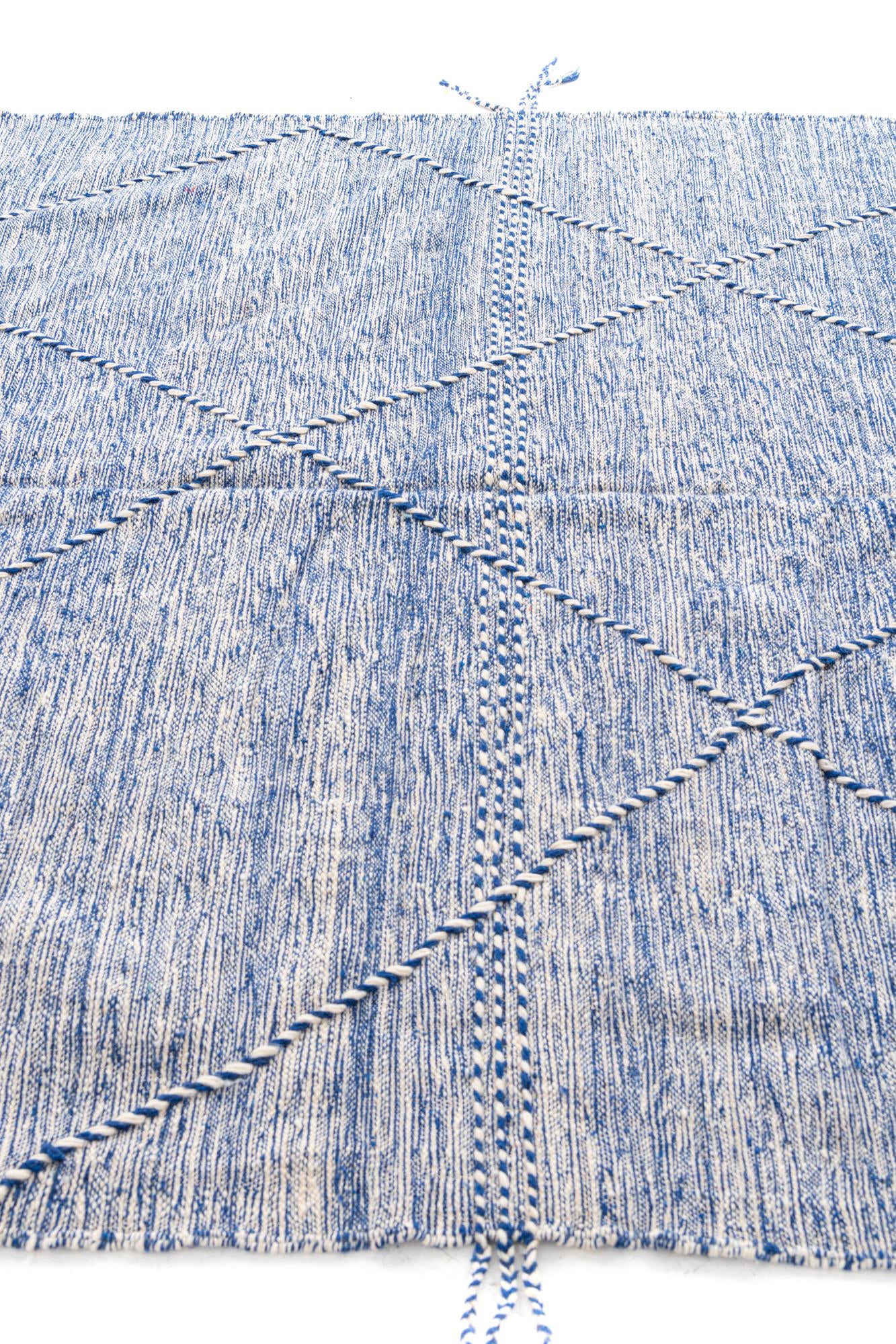 6' 8 x 10' 7 Hand Knotted Moroccan Wool Rug