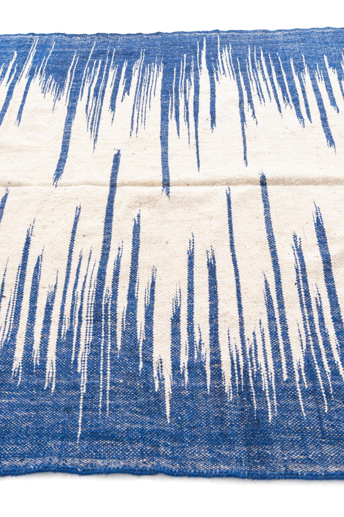 6' 4 x 10' Hand Knotted Moroccan Wool Rug