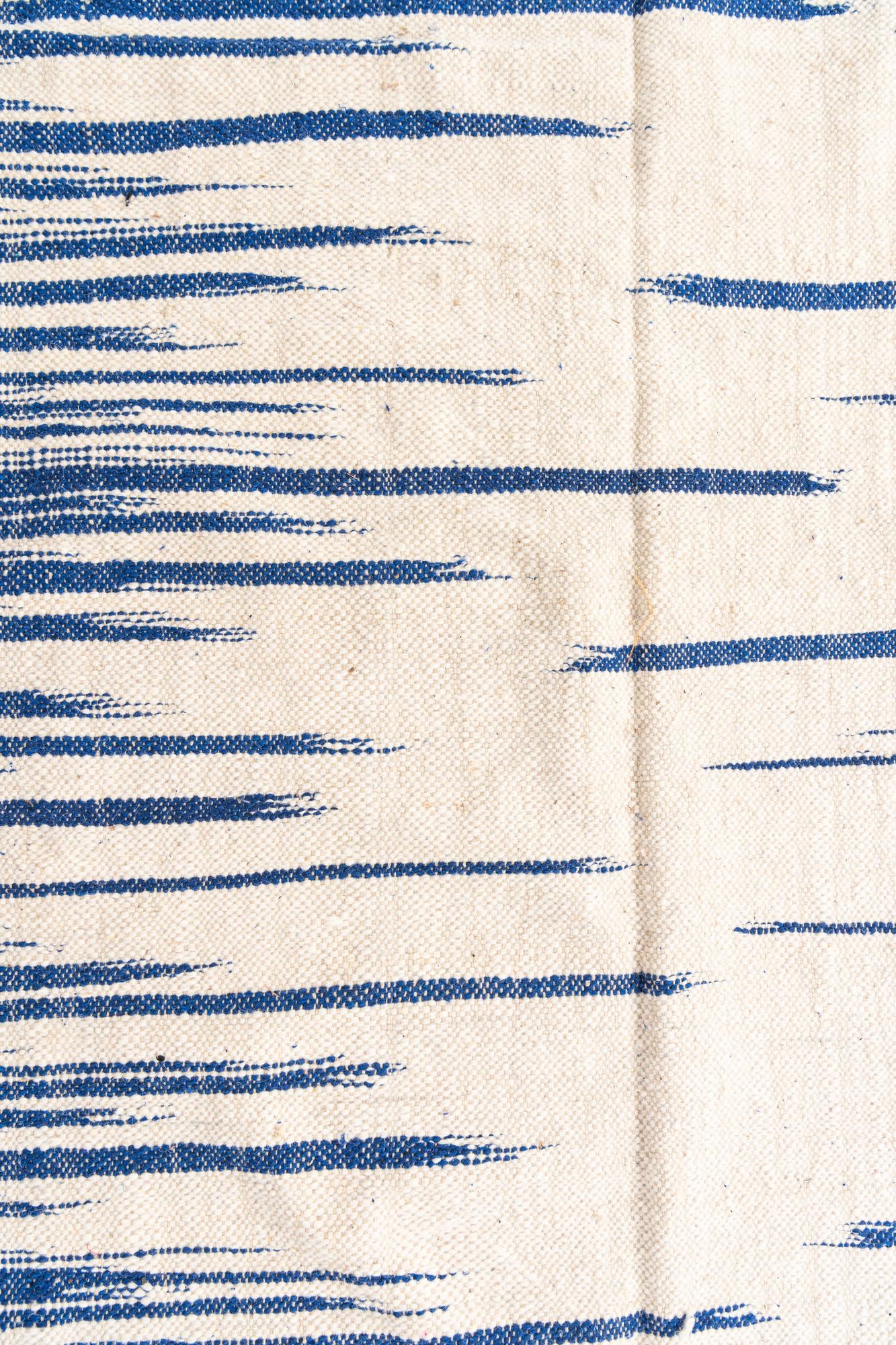6' 4 x 10' Hand Knotted Moroccan Wool Rug