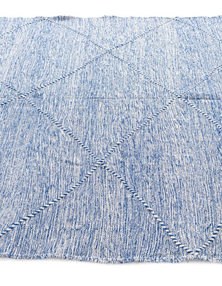 Detail image of 6' 4 x 9' 10  Hand Knotted Moroccan Wool Rug