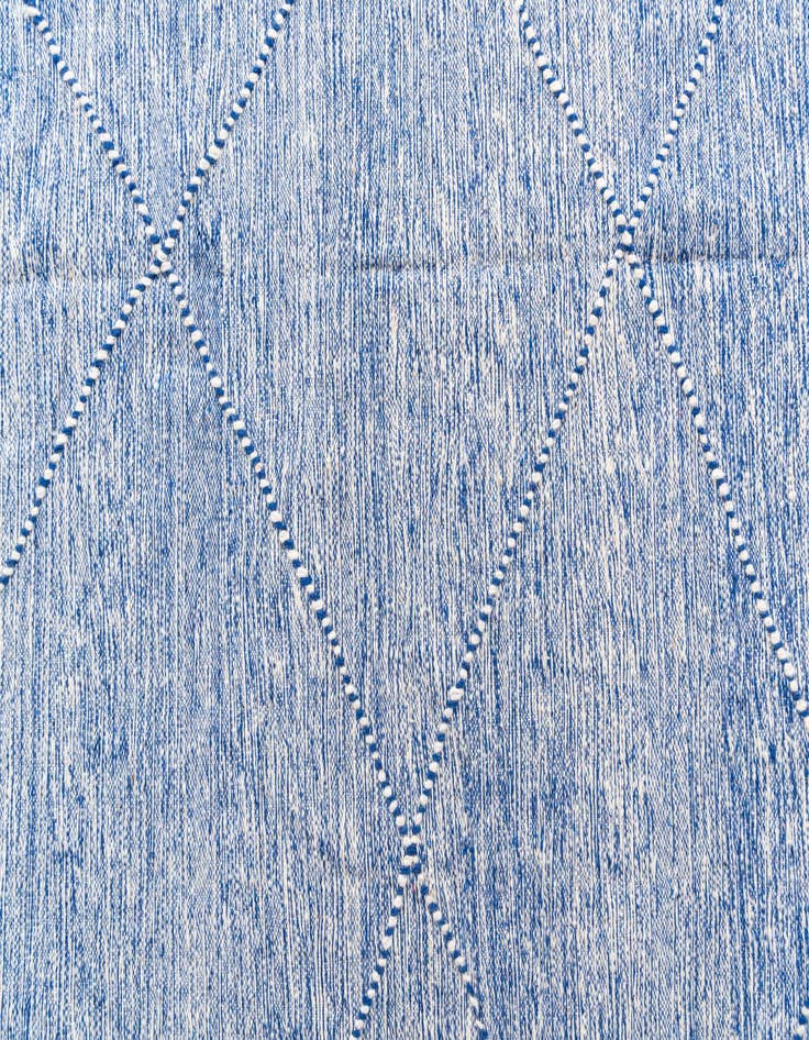 Detail image of 6' 4 x 9' 10  Hand Knotted Moroccan Wool Rug