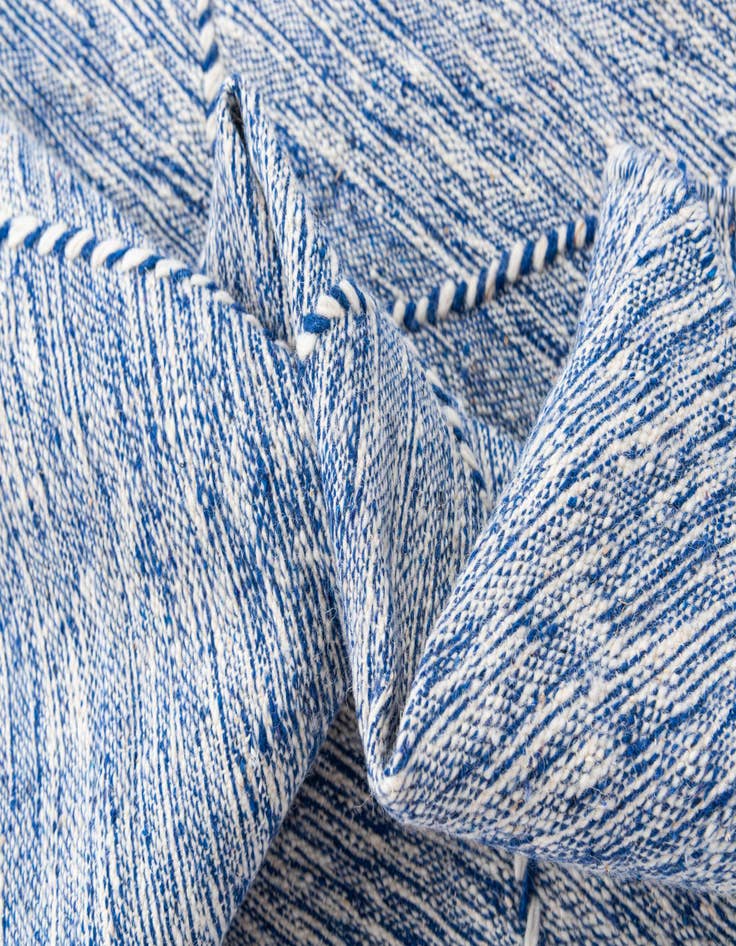 Detail image of 6' 4 x 9' 10  Hand Knotted Moroccan Wool Rug