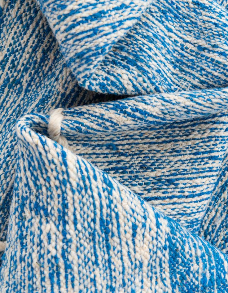 Detail image of 6' 8 x 9' 10  Hand Knotted Moroccan Wool Rug