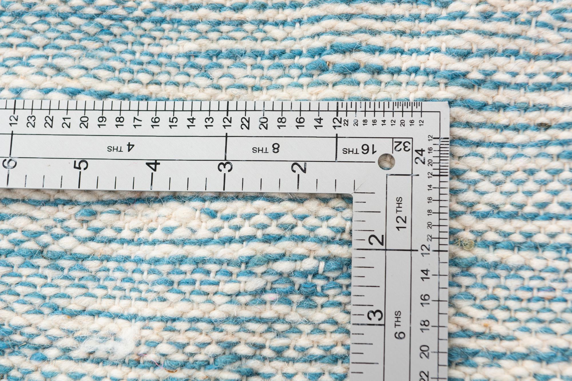 6' 9 x 9' 8 Hand Knotted Moroccan Wool Rug