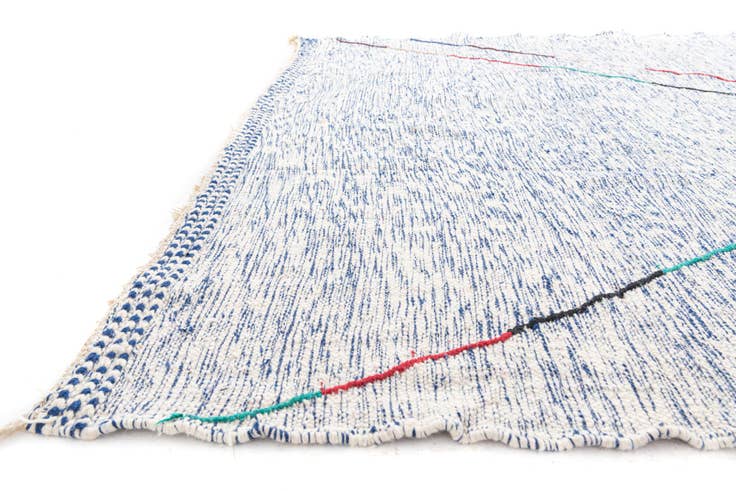 Detail image of 9' x 13' Hand Knotted Moroccan Wool Rug