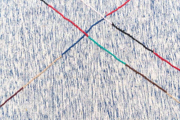 9' x 13' Hand Knotted Moroccan Wool Rug