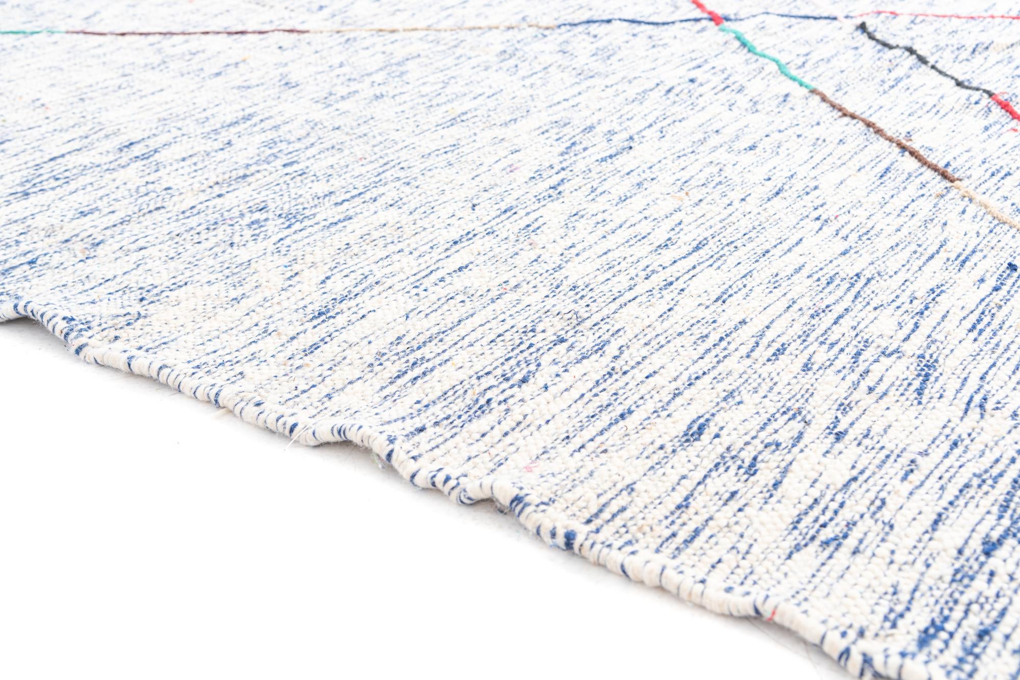 9' x 13' Hand Knotted Moroccan Wool Rug