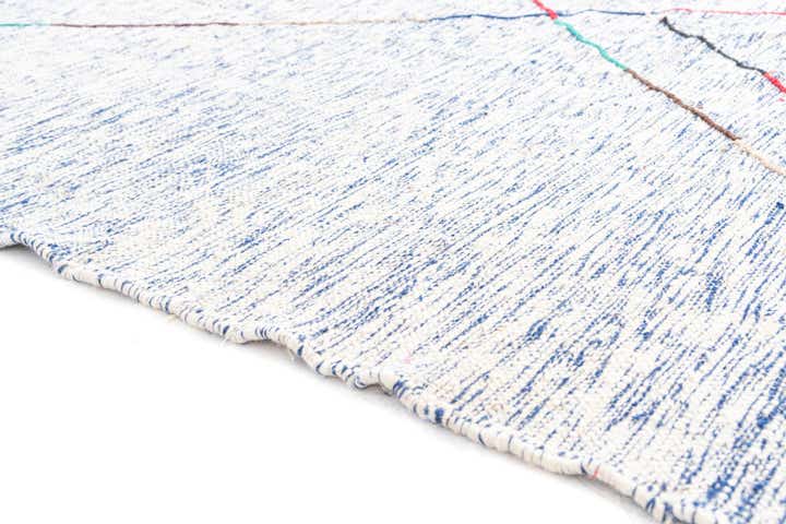 9' x 13' Hand Knotted Moroccan Wool Rug