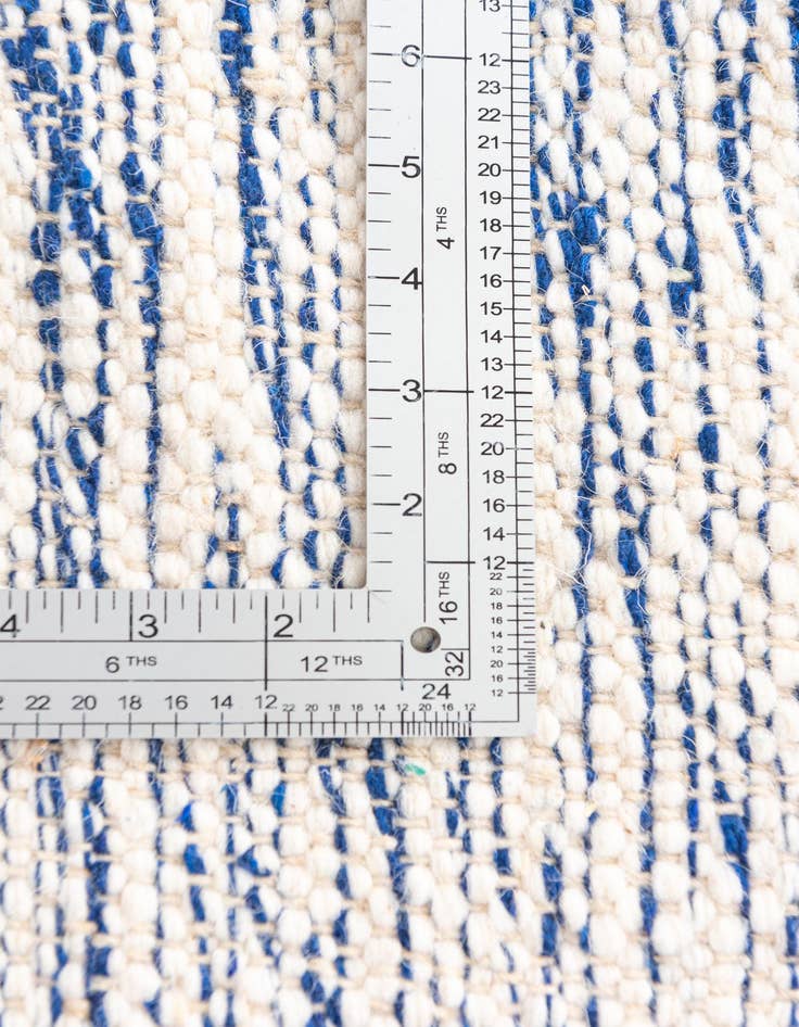 Detail image of 9' x 13'  Hand Knotted Moroccan Wool Rug