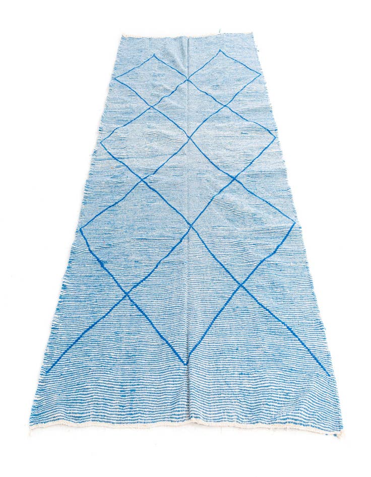 Detail image of 4' 10 x 7' 8  Hand Knotted Moroccan Wool Rug