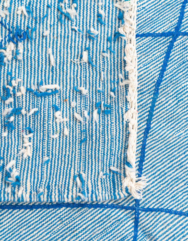 Detail image of 4' 10 x 7' 8  Hand Knotted Moroccan Wool Rug